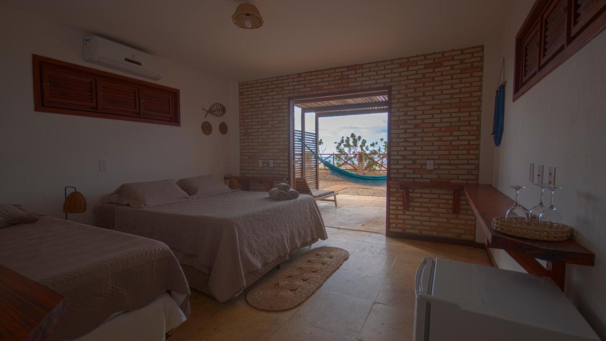 Beach House - Suite 2 - Na Praia -Beachfront Barra Grande  Exterior foto